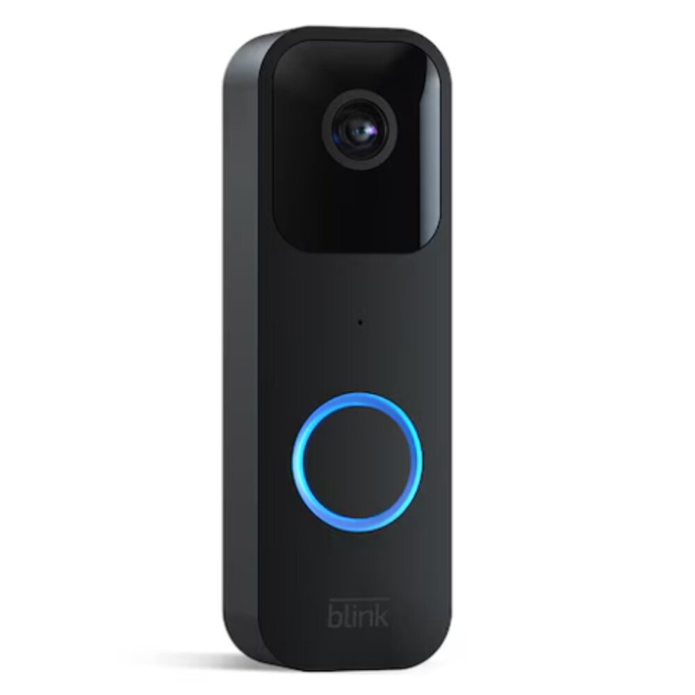NEW Blink Video Doorbell - Works with Alexa (Black)